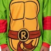 Teenage Mutant Ninja Turtles Mens' Adult Hooded Union Suit TMNT Character 1PC Costume Sleep Pajama Lounge