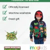 Teenage Mutant Ninja Turtles Toddler Boys' Cosplay Fleece Zip-Up Hoodie TMNT Black