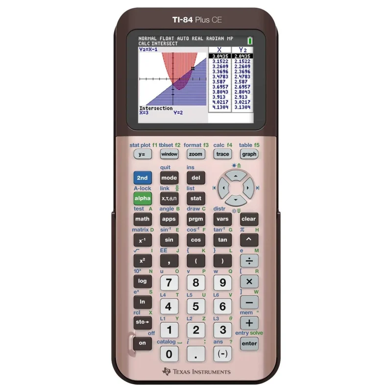 Texas Instruments TI-84 Plus CE Graphing Calculator