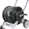 The Ames Company Aluminum Hose Reel Cart, Silver, 200 Ft - 2518000