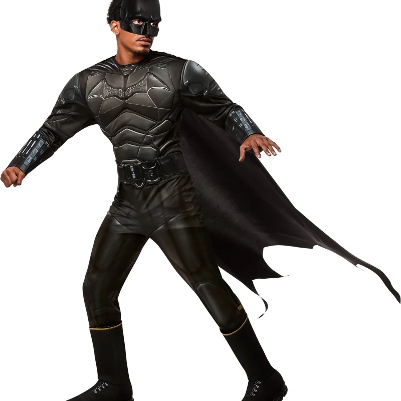 The Batman: Batman Deluxe Costume for Men by Rubies
