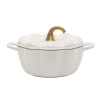 The Pioneer Woman 3.5-Quart Pumpkin Enameled Cast Iron Dutch Oven