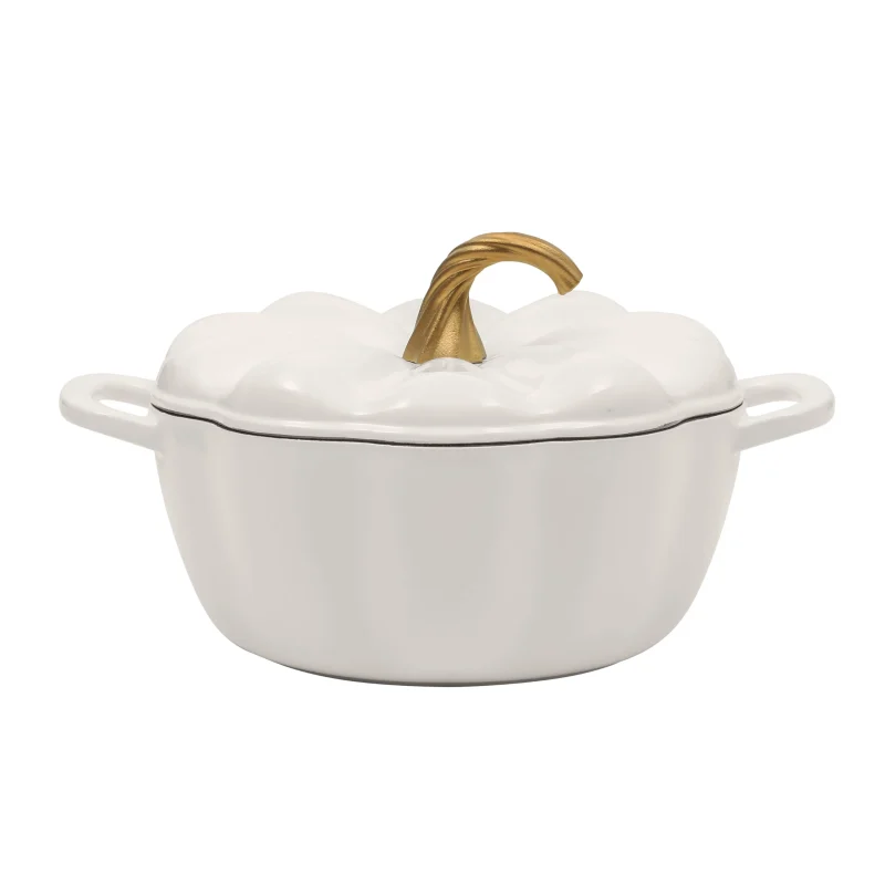 The Pioneer Woman 3.5-Quart Pumpkin Enameled Cast Iron Dutch Oven