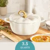The Pioneer Woman 3.5-Quart Pumpkin Enameled Cast Iron Dutch Oven
