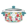 The Pioneer Woman Breezy Blossom 6 Quart Portable Slow Cooker - 33062