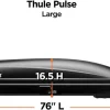 Thule Pulse Large Rooftop Cargo Box, Black - 615