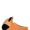 Toddler, Little & Big Kids Squishmallows Cam the Cat Orange Pumpkin Halloween Slipper