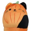 Toddler, Little & Big Kids Squishmallows Cam the Cat Orange Pumpkin Halloween Slipper