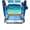 Tommy Bahama 2-Pack Backpack Beach Chairs With Storage Pouch And Towel Bar