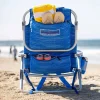 Tommy Bahama Backpack Beach Chairs, Blue, 2 Pack