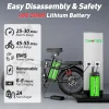 Tomofree Folding Electric Bike For Adults, 1200W, 48V 20Ah, 16 x 3in Tire, 330lbs, Black - T1