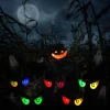 Toodour Halloween Ghost Eyes Lights, 10 LED Battery Halloween Lights with RGB Flashing Eyes, Waterproof Spooky Eyeball H