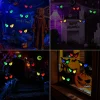 Toodour Halloween Ghost Eyes Lights, 10 LED Battery Halloween Lights with RGB Flashing Eyes, Waterproof Spooky Eyeball H