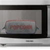 TOSHIBA 4-in-1 Countertop Microwave Oven, 1.5 Cu Ft, 1000W, Silver - ML-EC42P(SS)