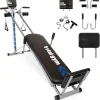 Total Gym Full Body Workout System, 8 Resistance Levels, Black - APEX