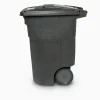 Toter 96 Gallon Trash Can With Smooth Wheels And Lid