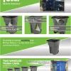Toter 96-Gallon Wheeled Trash Can With Secure Lid