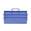 Toyo Steel Cantilever Tool Box, Metallic Periwinkle - ST-350