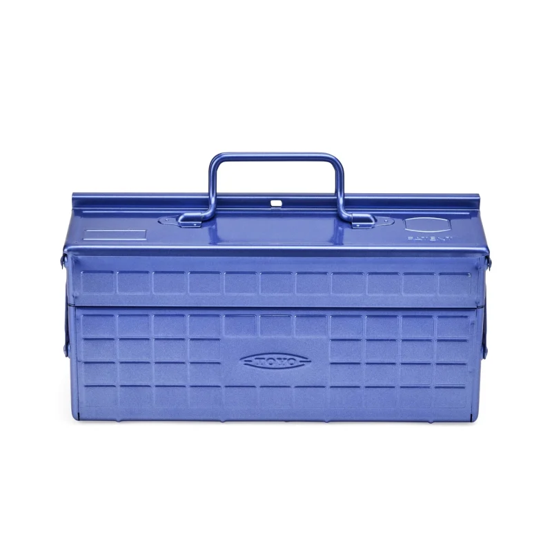 Toyo Steel Cantilever Tool Box, Metallic Periwinkle - ST-350
