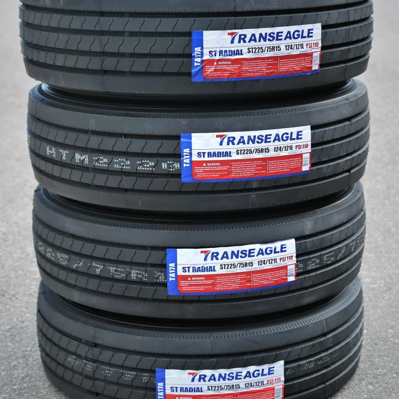 Transeagle ST Radial Trailer Tires 225/75R15 Load Range G 14 Ply - Set Of 4