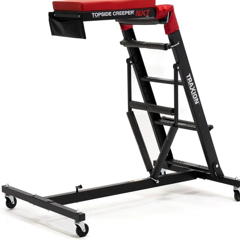Traxion Foldable Topside Engine Creeper, Black - 3-200 NXT