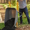 True Temper Residential Steel Wheelbarrow, 6 cu ft