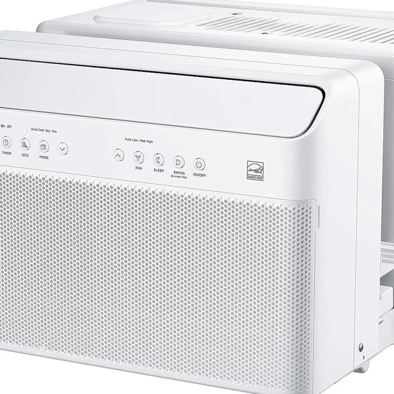 Midea U-Shaped Inverter Window Air Conditioner 12,000 BTU, White - MAW12V1QWT-cr