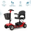 UltraLite 4-Wheel Mobility Scooter, Portable, Lightweight, 14-Mile Range - A898