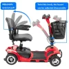 UltraLite Portable 4-Wheel Mobility Scooter - A898, 14-Mile Range