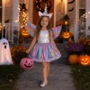 Unicorn Costume for Girls, Tutu Skirt Wings Unicorn Headband Princess Outfit for Birthday Halloween Christmas Cosplay Dr