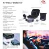 Uniden Extreme Long Range Laser/Radar Detector With 360 Degree Detection And GPS Alerts