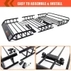 Universal Rooftop Roof Rack Carrier Basket, 51 in x 36 in x 5 in, 200 lb Capacity