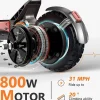 Adult Electric Scooter, 37 MPH, Dual 1000W Motors, 60V 18 Ah - S10-S