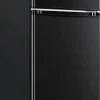 Upstreman 4.0 Cu.Ft Double Door Mini Fridge With Freezer, Black - BR401