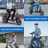 URBANMAX Electric Scooter With Seat, 450W Motor, 22 Miles Range, Black - C1