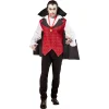 Vampire Halloween Costume for Adults, by Way to Celebrate