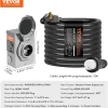 VEVOR 50 Amp Generator Cord And Power Inlet Box Kit, 50-Foot, NEMA 14-50P/SS2-50R, 6/3+8/1 AWG