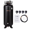 VEVOR 80 Gallon Oil-Free Air Compressor, 6.5 HP, 15.5 SCFM at 90 PSI, 145 PSI - FB3500-10A300-1P