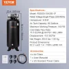 VEVOR 80 Gallon Oil-Free Air Compressor, 6.5 HP, 15.5 SCFM at 90 PSI, 145 PSI - FB3500-10A300-1P