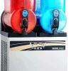 VEVOR Commercial Slushy Machine, 15Lx2 Double Tank, 120 Cups, Stainless Steel