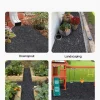 VEVOR Rubber Mulch Mat, 2 Rolls, 96 x 22 inch, Black - HJ6002