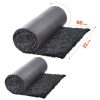 VEVOR Rubber Mulch Mat, 2 Rolls, 96 x 22 inch, Black - HJ6002