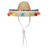 Vibrant Life Halloween Sombrero Hat Costume for Dogs and Cats, Multicolor