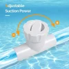 VINGLI Automatic Swimming Pool Vacuum Cleaner With 33FT Hoses, Navy Blue & White - Pool Cleaner 277