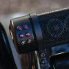 Waterproof Bluetooth Motorcycle Sound Bar, 300W, Handlebar Mount, Satin Black