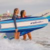 Wavestorm Classic Soft Top Foam 7ft Surfboard With Leash And Multiple Fins - AZ22-WSSF700-PIN