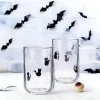 Way to Celebrate 16 oz Cat Charm Drinking Glass, 2-Pack