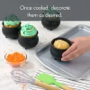 Way To Celebrate 4-Piece Silicone Cauldron Baking Cup Set, Black
