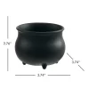 Way To Celebrate 4-Piece Silicone Cauldron Baking Cup Set, Black