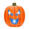 Way To Celebrate Animated Jack-o'-Lantern Halloween Décor, 22 in, Plastic Pumpkin